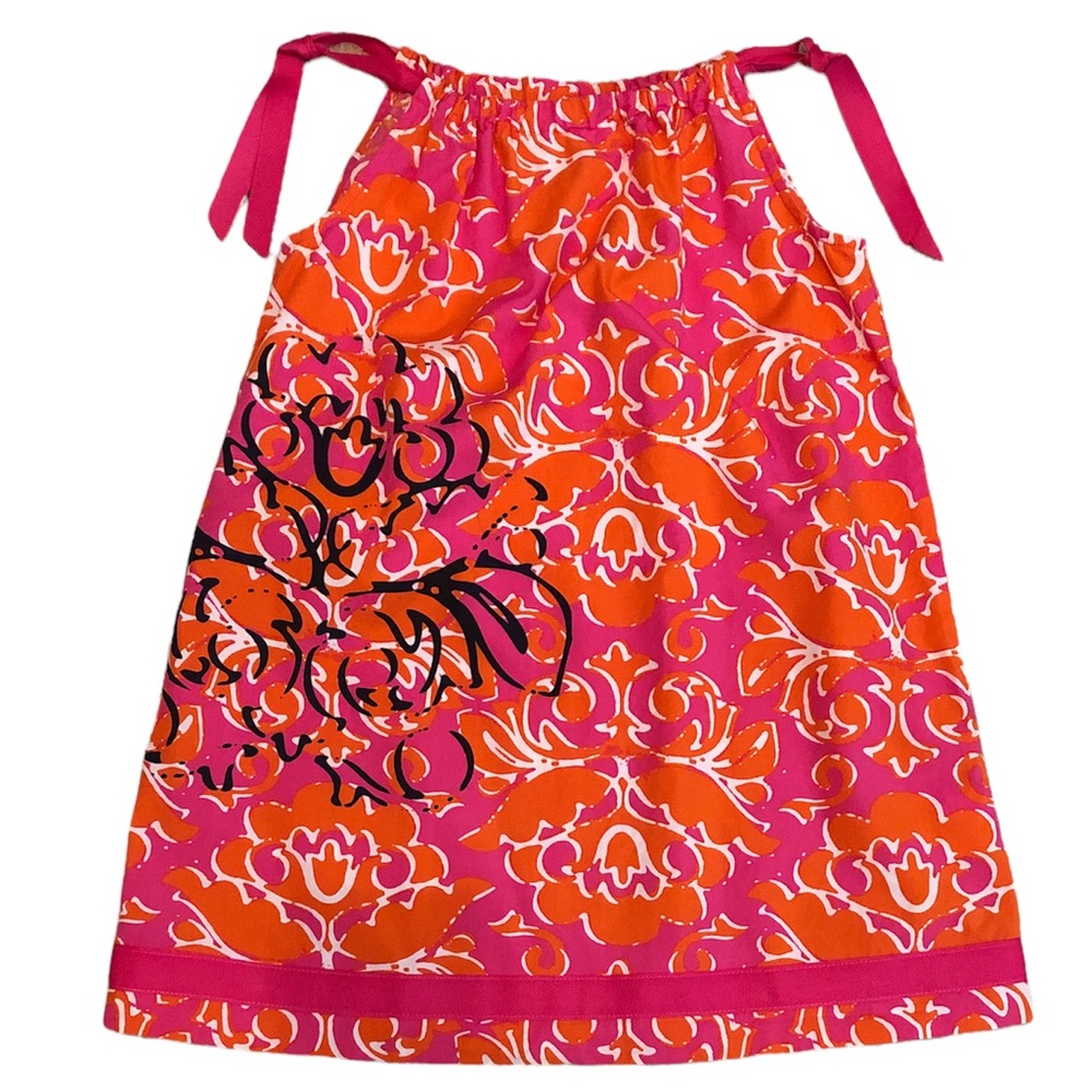 Hanna Andersson • Pink Pillowcase Tie Dress - 5/110